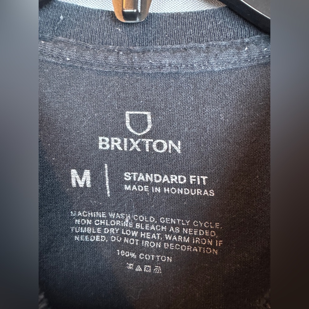 Men’s Brixton Graphic T-Shirt- Sz Medium - Picture 4 of 4